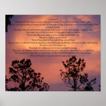 1 poster de los Corinthians 13