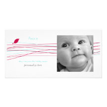 1 tarjeta horizontal de la foto tarjetas personales con fotos
