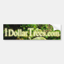 1dollartrees_bumpersticker_001 pegatina de parachoque