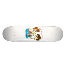 1r gráfico del cumpleaños del bebé con la familia patinetas personalizadas