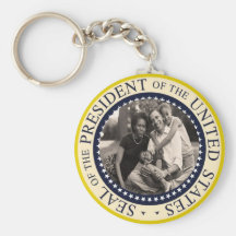1r llavero de la familia de presidente Obama