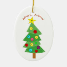 1r navidad de los bebés ornamentos de reyes magos