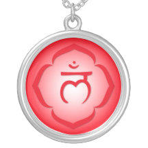 1r Rojo de Chakra Collares Personalizados