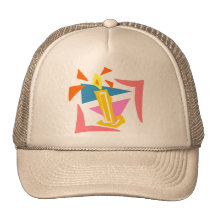 1r Vela del cumpleaños Gorros Bordados