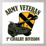 1r Veterinario de Cav - obús M109 Posters
