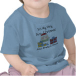 1ra camiseta del navidad del bebé