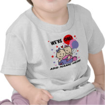 1ra camiseta personalizada del cumpleaños de los c