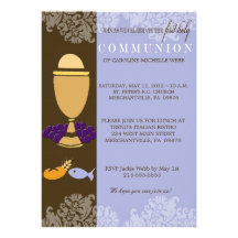 1ra invitación de la comunión del muchacho