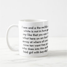1ras palabras de la vista del profesor del grado d tazas de café