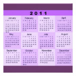 2011 años de un vistazo hacen calendarios la invit