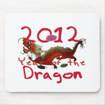 2012 - Año de dragón del th Alfombrillas De Ratones