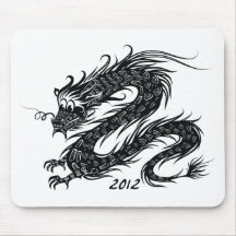 2012 Años Nuevos chinos, el año del dragón Tapetes De Ratones