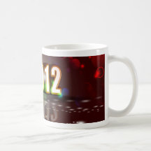 2012 Años Nuevos Taza De Café