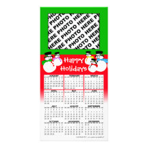 2012 buenas fiestas muñecos de nieve de la tarjeta tarjetas fotograficas personalizadas