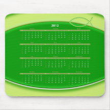 2012 calendario - Mousepad Alfombrilla De Raton