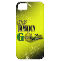 2012 caso de Iphone 5 de la fan de Jamaica del equ iPhone 5 Case-Mate Carcasas
