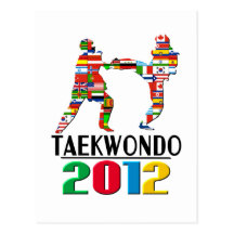 2012: El Taekwondo Tarjetas Postales