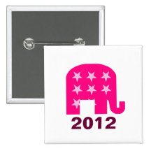 2012 elefantes rosados pins