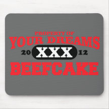 2012 solamente en su beefcake del equipo de sueños tapetes de ratones