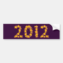 2012 Sterne stars Autosticker