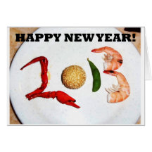 2013 chinos asiáticos de la Feliz Año Nuevo Felicitacion