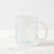 2013 inaugural tazas de café