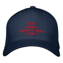 209TH Instituto de entrenamiento regional Gorra De Beisbol