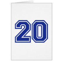 20 - veinte tarjetón