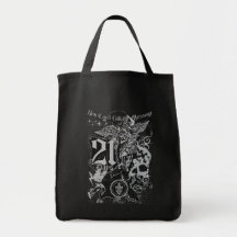 21 días bolsas lienzo