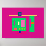 21 tamaño pequeño poster