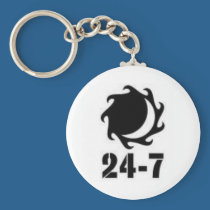 24-7+logotipo llaveros
