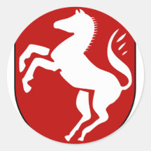 254o Logotipo de la Infanterie-División Etiqueta