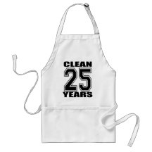 25 años limpian el delantal