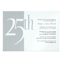 25tas invitaciones elegantes de la fiesta de anive invitacion personalizada