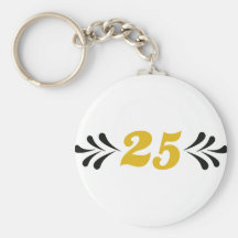 25th anniversary schlüsselbänder