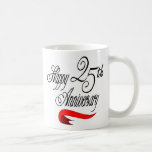25to aniversario de boda a tazas