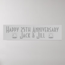 25to aniversario feliz posters