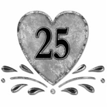 25to aniversario - llavero de plata escultura fotografica