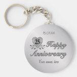 25to aniversario - plata llaveros