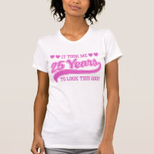 25to Cumpleaños Camisetas