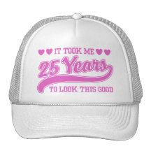 25to Cumpleaños Gorra