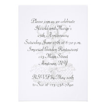 25to Fiesta de aniversario Anuncios Personalizados