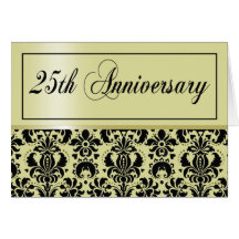 25to La fiesta de aniversario invita (Chaucer/el c Tarjetón