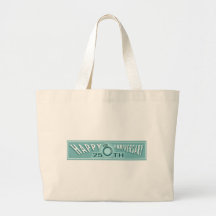 25to Regalos del aniversario de boda Bolsas De Mano