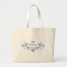 25to Regalos del aniversario de boda Bolsas