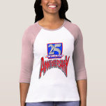 25to Regalos del aniversario de boda Camiseta