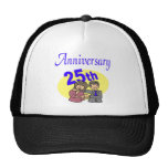 25to Regalos del aniversario de boda Gorros