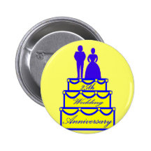 25to Regalos del aniversario de boda Pins