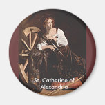 26 de noviembre. Catherine de Alexandría Imanes Para Frigoríficos