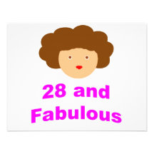 ¡28 y fabuloso! anuncios  